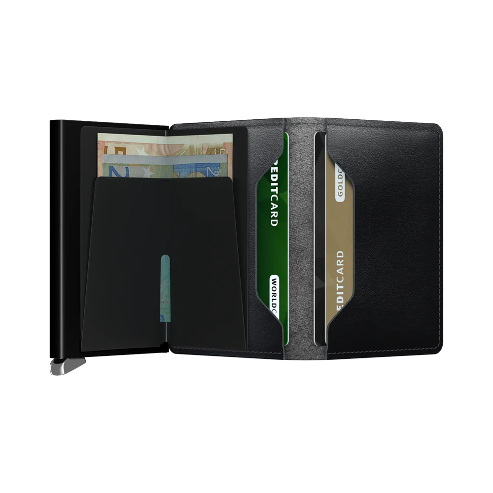 'Secrid Slimwallet - Premium Dusk' in 'Black' colour