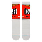 Simpsons X Stance Crew Socks in Duff Beer print