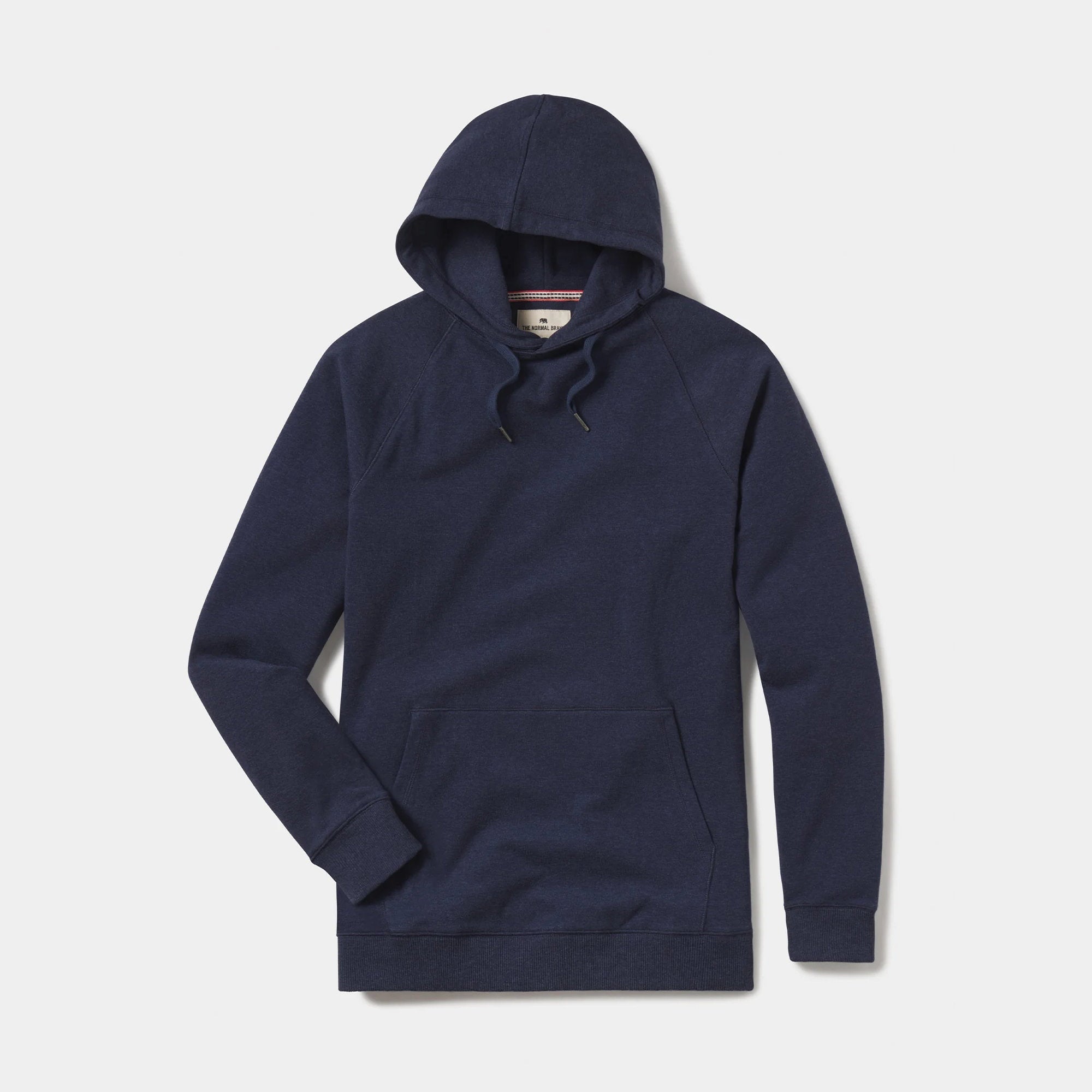 'The Normal Brand Puremeso Weekend Hoodie' in 'Navy' colour