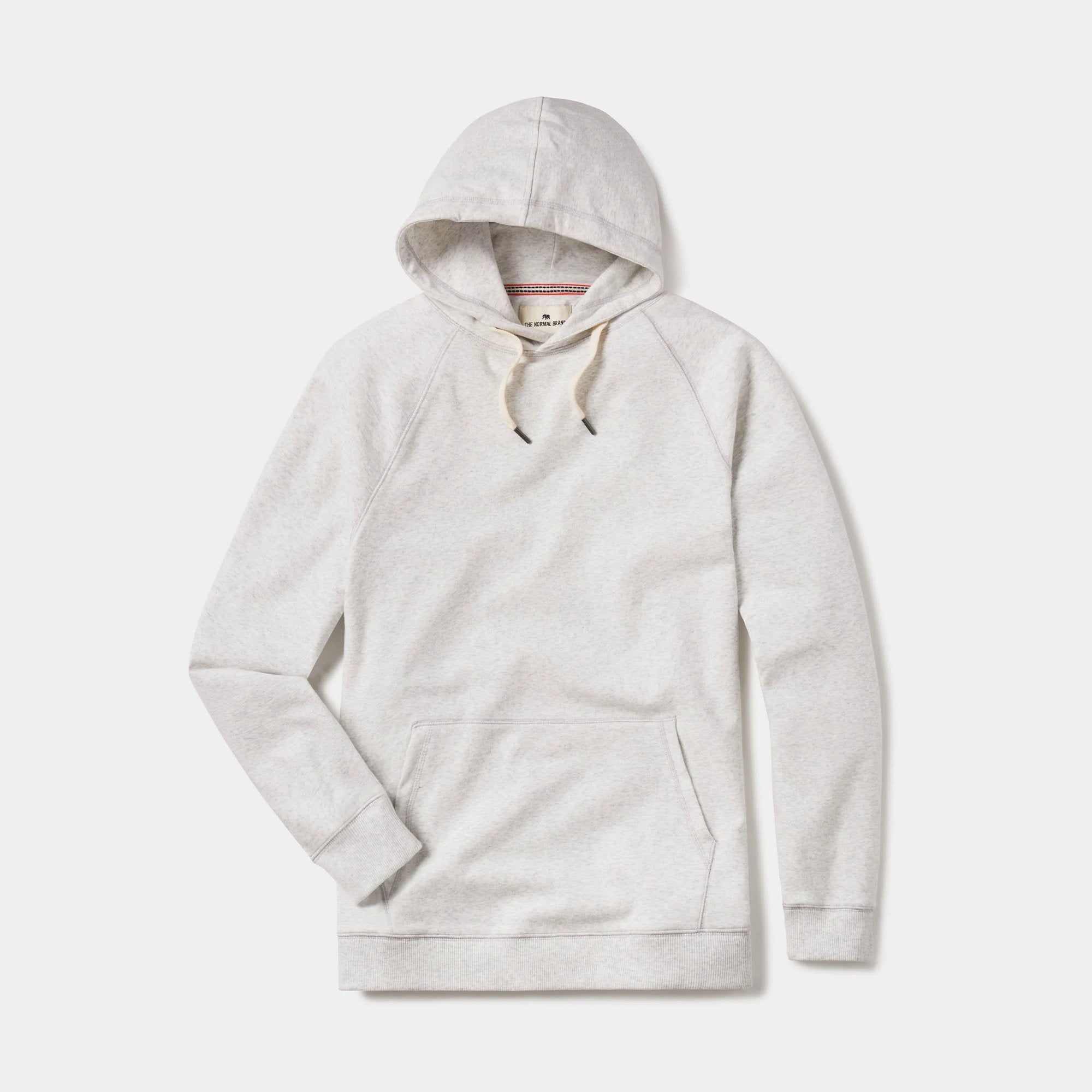 'The Normal Brand Puremeso Weekend Hoodie' in 'Stone' colour