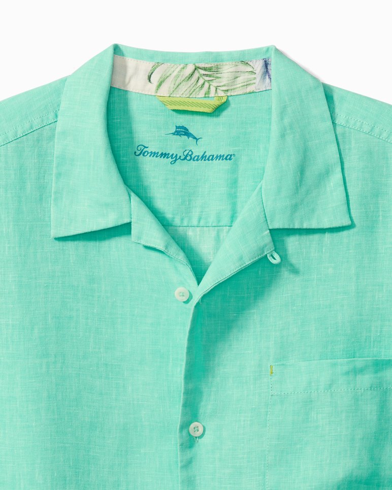 'Tommy Bahama Sea Glass Camp Shirt' in 'Lawn Chair' colour