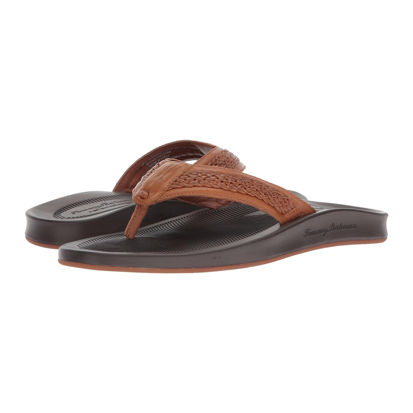 'Tommy Bahama Shallows Edge Vacation Sandals' in 'Brown' colour