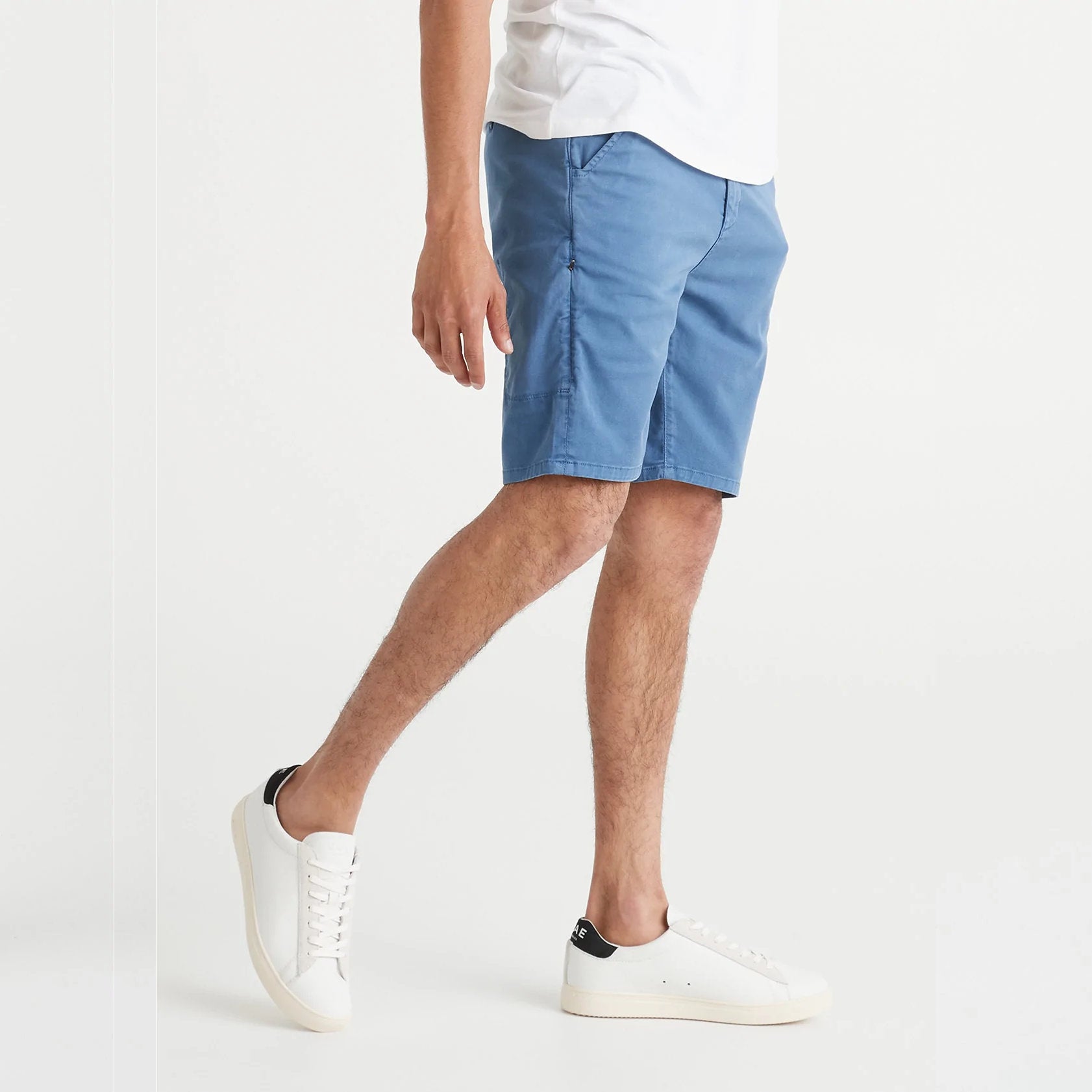 'Du/er Live Free Journey Shorts' in 'Blue Opal' colour