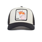 'Goorin Bros. The Flirty Bird Trucker Hat' in 'White & Black' colour