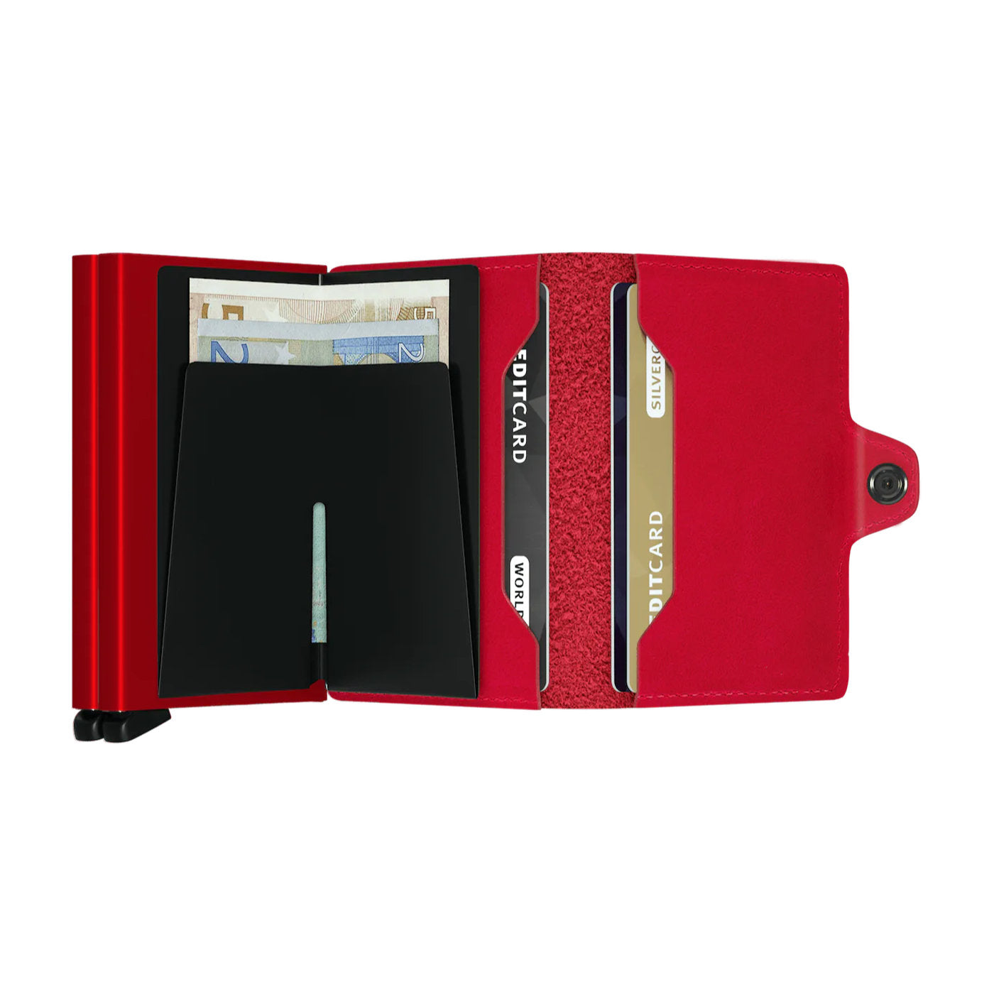 'Secrid Twinwallet - Original' in 'Red-Red' colour