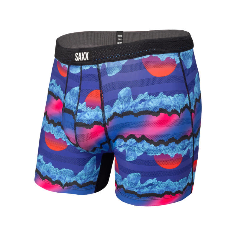 Saxx Hot Shot Boxer Brief - Blue Iceberg Stripe – NYLA Fresh Thread