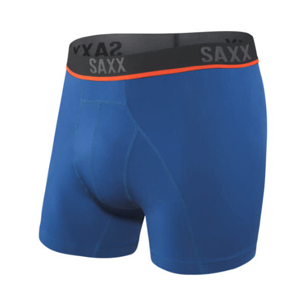 SAXX Underwear Kinetic Long Leg Boxer Black