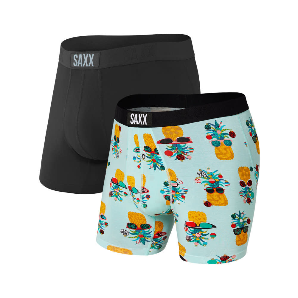 Saxx Men's Vibe Boxer Brief - 2 Pack