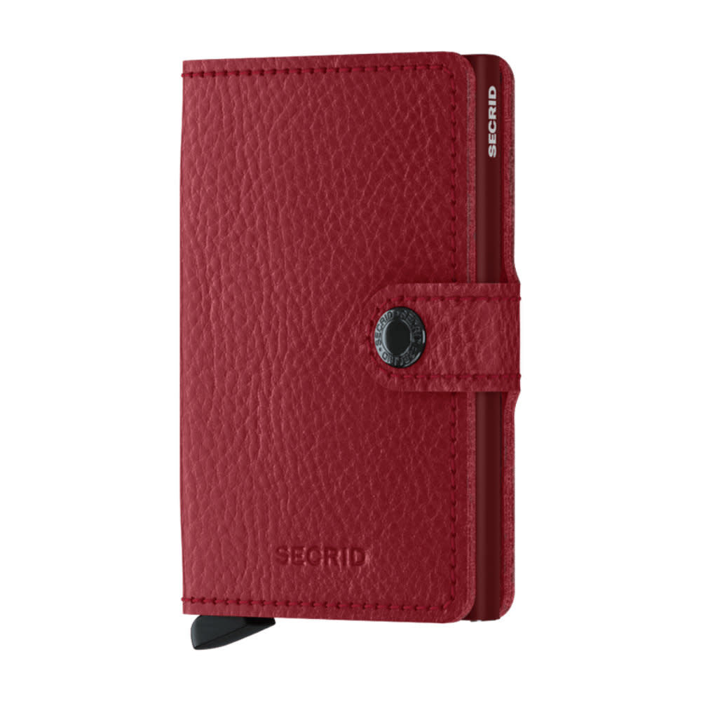 'Secrid Miniwallet - Veg' in 'Rosso-Bordeaux' colour