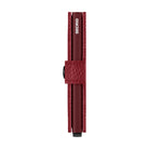 'Secrid Miniwallet - Veg' in 'Rosso-Bordeaux' colour