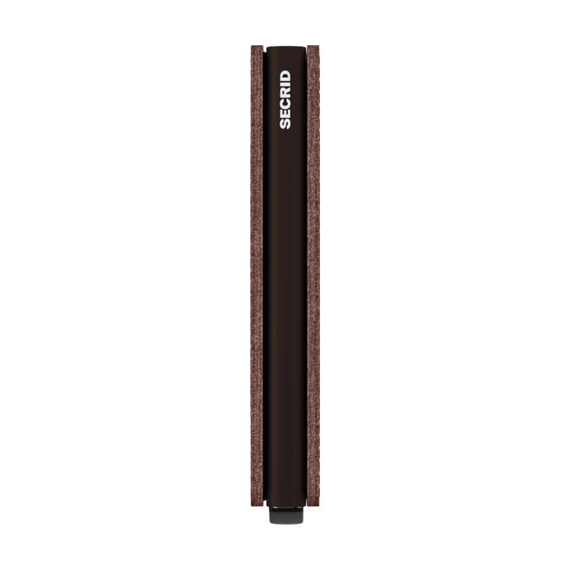 'Secrid Slimwallet - Veg' in 'Espresso-Brown' colour